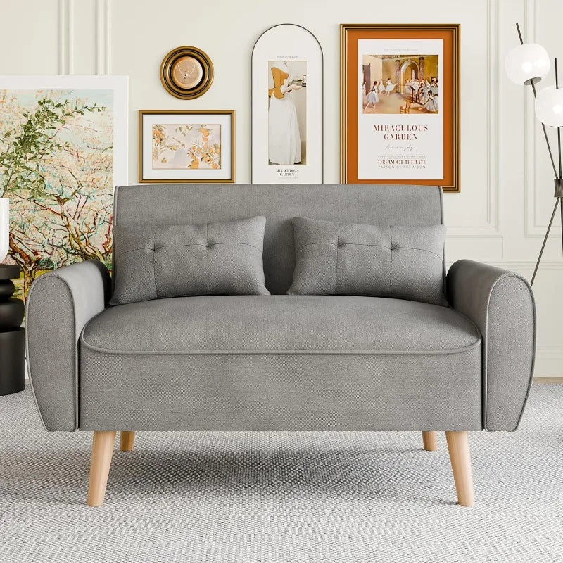 Small Modern Loveseat Sofa