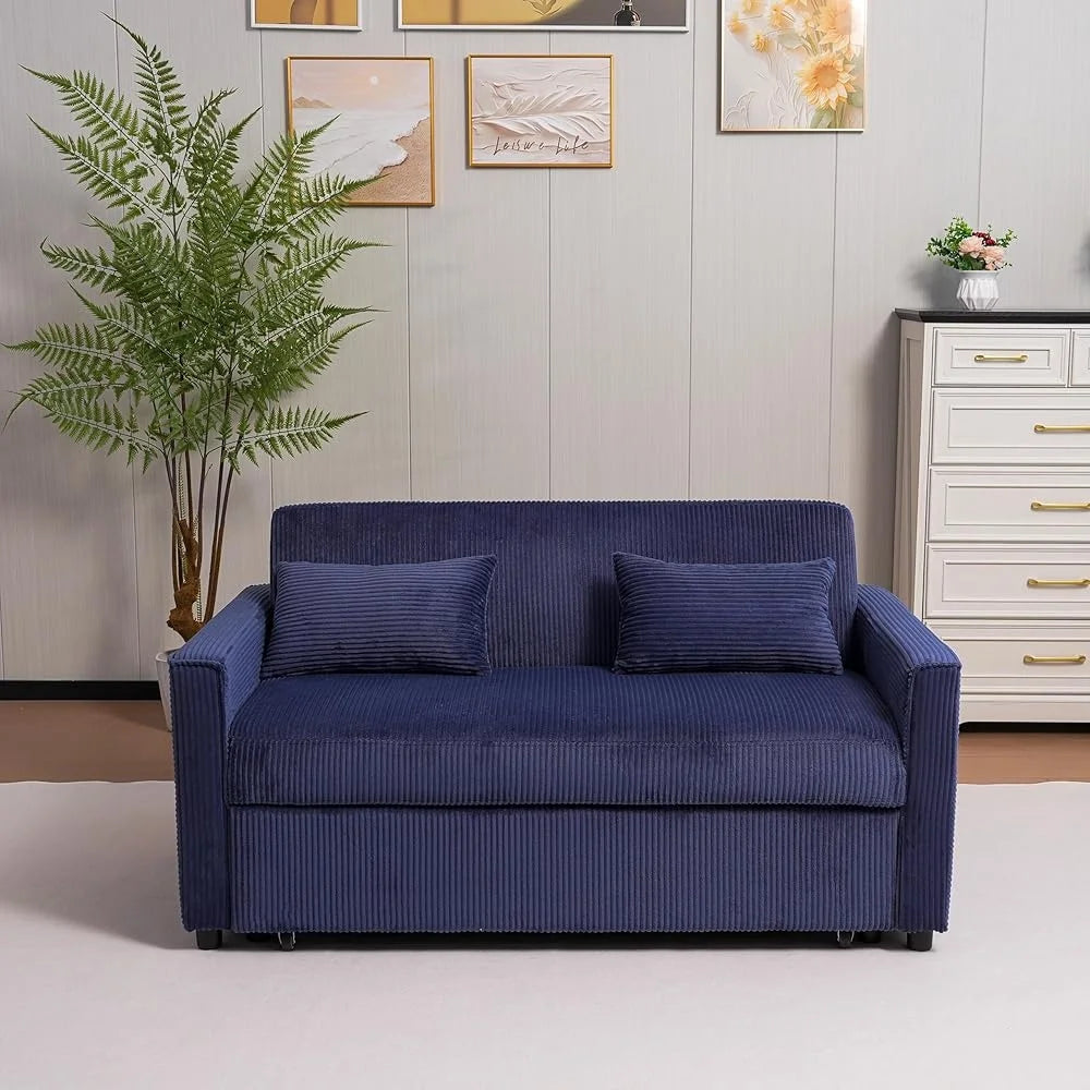 3 in 1 Loveseat Pull Out Couch