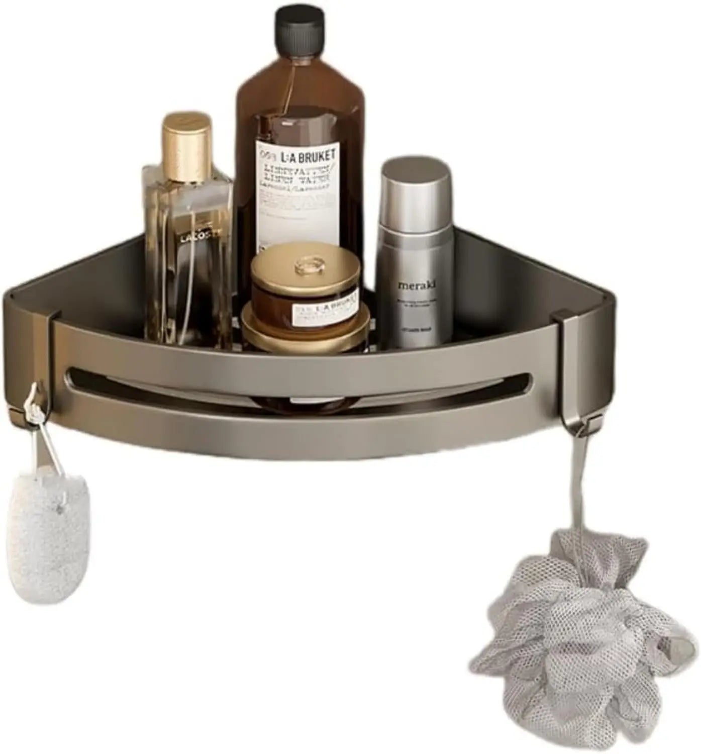 Triangle Adhesive Corner Shower Caddy