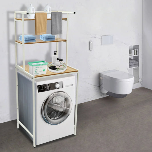 3-Tier Standing Washer Dryer Shelf