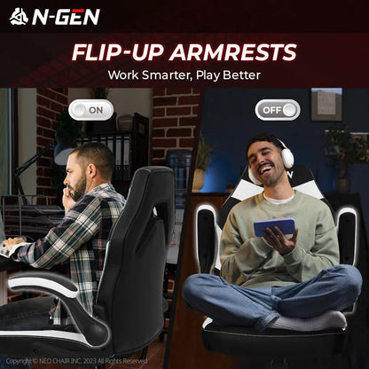 Video Gaming Ergonomic Computer Chair Adjustable Height