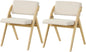Farmhouse Upholstered Accent Chair with Non-Assembly Design