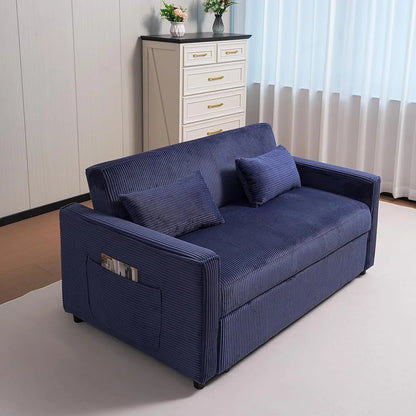 3 in 1 Loveseat Pull Out Couch