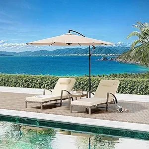 Chaise Lounge Outdoor Set of 2