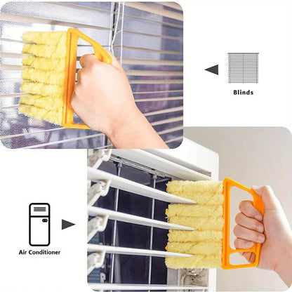Vent Blinds Cleaner Cloth Brush Auto Air Conditioner Microfiber Air Conditioner Duster car electric fan Cleaner Washable tool