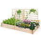 Raised Garden Bed Wooden Garden Box Planter Container