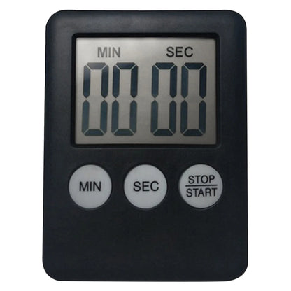 Digital Electronic Kitchen Timer Multi-Function Electronic Timer Stopwatch LCD Display Magnetic for Teachers Students