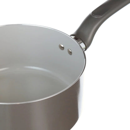 Grey Aluminum 2qt Sauce Pan with Lid