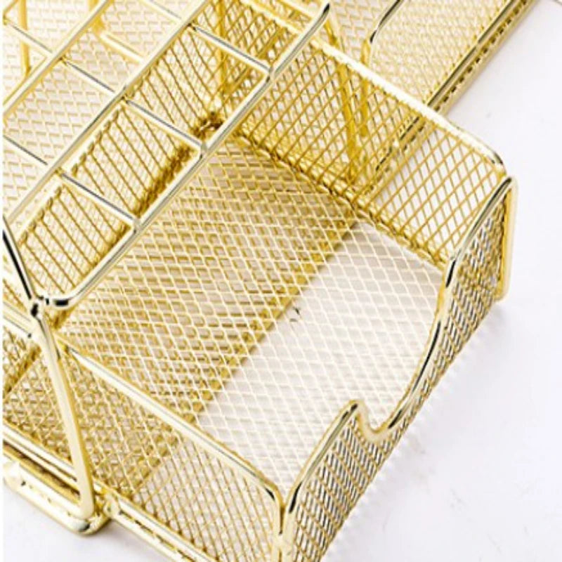 Multifunctional File Rack for Office Supplies
