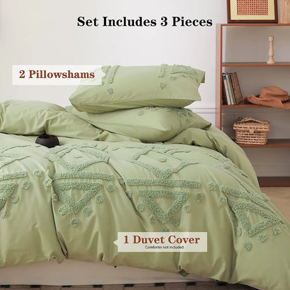 Bohemian Comforter Cover Bed Sheet with Pillow Shams