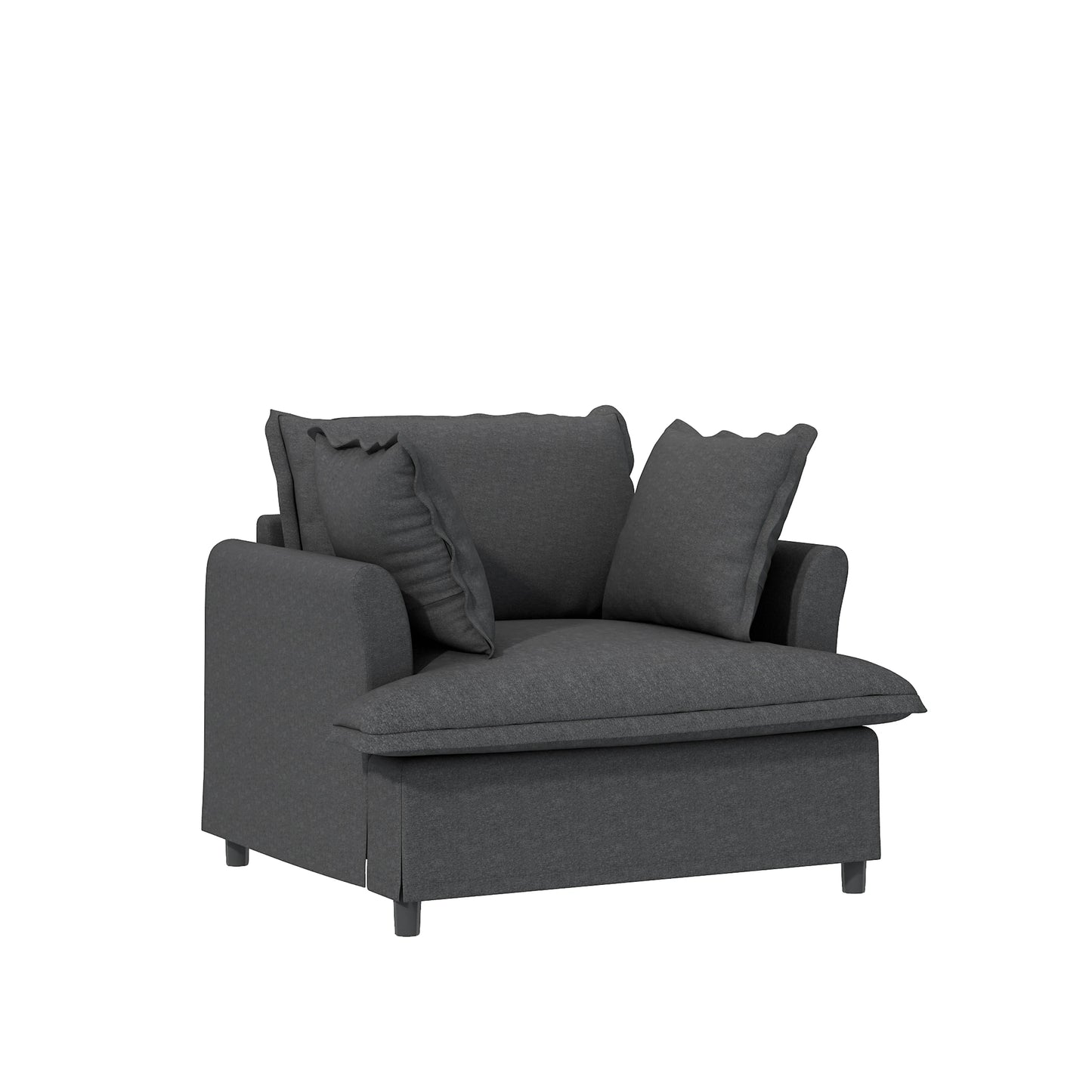 Oversized Single Seat Sofa Module for Modular Sectional Sofa