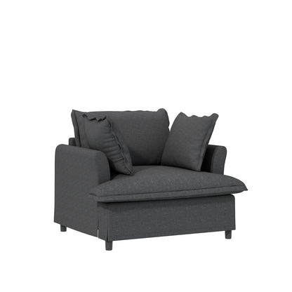 Oversized Single Seat Sofa Module for Modular Sectional Sofa