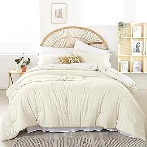 Taupe Comforter Set 7 Pieces, Soft And Lightweight