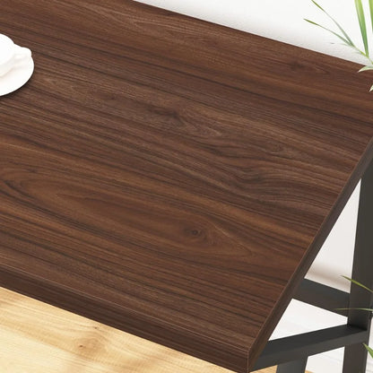 Industrial Modern Metal Wood Desk Workstation