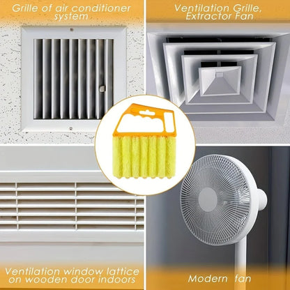 Vent Blinds Cleaner Cloth Brush Auto Air Conditioner Microfiber Air Conditioner Duster car electric fan Cleaner Washable tool