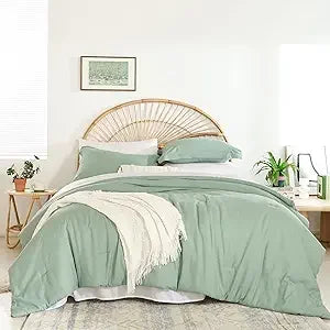 Taupe Comforter Set 7 Pieces, Soft And Lightweight
