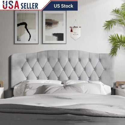 Upholstered Tufted Headboard