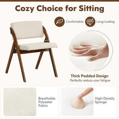 Farmhouse Upholstered Accent Chair with Non-Assembly Design