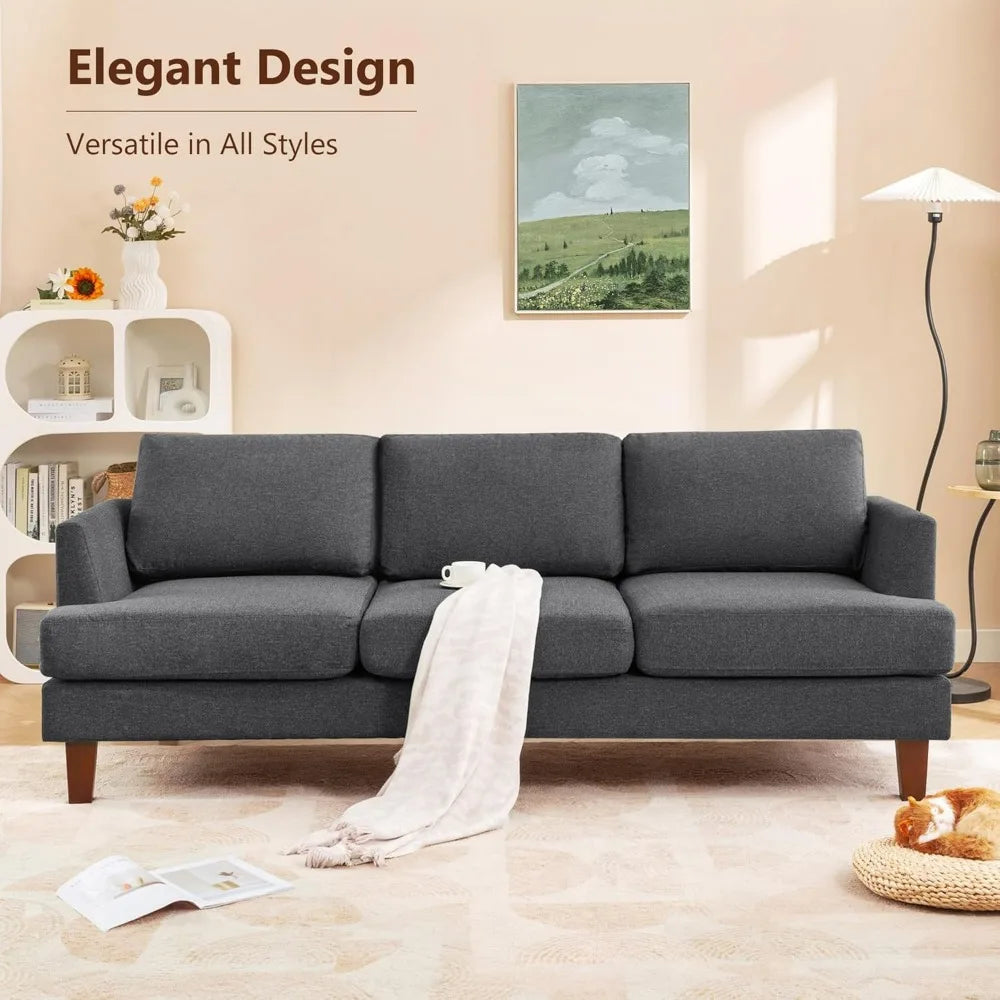 3 Seater Sofa Couch with Deep Seats