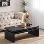 Mid Century Modern Farmhouse Wooden Coffee Table