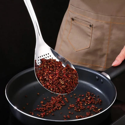 Stainless Steel Slotted Spoon Frying Strainer