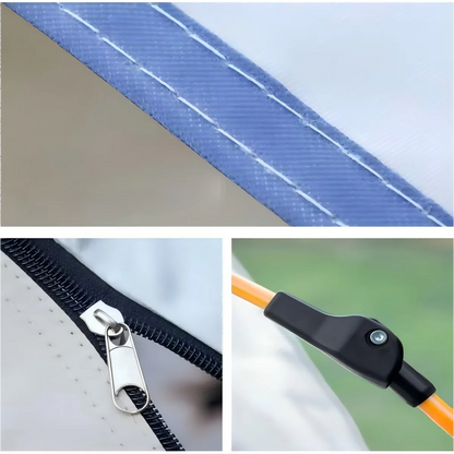 Outdoor shelter Sunshade Self-driving Travel Camping Tent Reactive outdoor Camping tent 4 person waterproof mountaineering