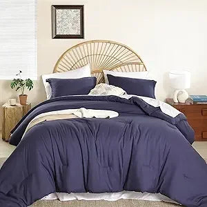 Taupe Comforter Set 7 Pieces, Soft And Lightweight
