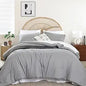 Taupe Comforter Set 7 Pieces, Soft And Lightweight