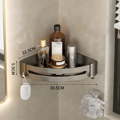Triangle Adhesive Corner Shower Caddy