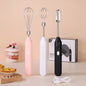 Electric Milk Frother Handheld Egg Beater Coffee Milk Drink Egg Mixer Foamer Foamer Household Kitchen Cooking Tool
