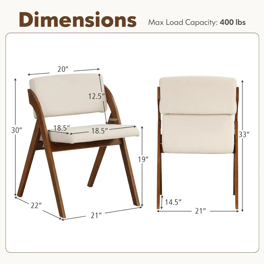 Farmhouse Upholstered Accent Chair with Non-Assembly Design