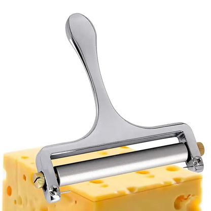 Stainless Steel Cheese Slicer Adjustable Thickness Butter Cutter for Soft and Semi-Hard Cheeses Kitchen Tools Cheddar Gadgets