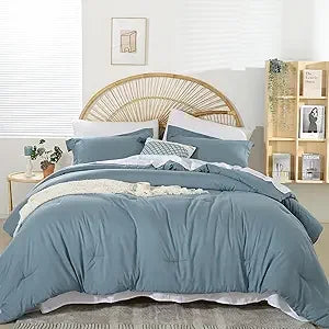 Taupe Comforter Set 7 Pieces, Soft And Lightweight