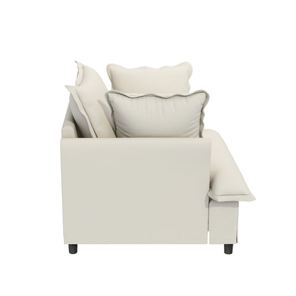 Oversized Single Seat Sofa Module for Modular Sectional Sofa
